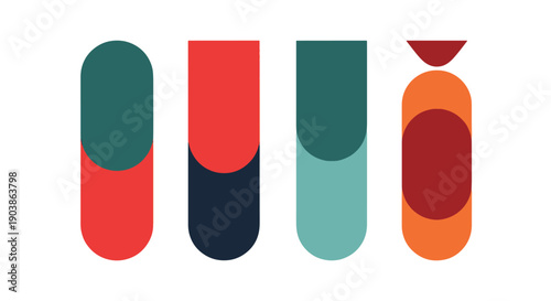 Bookmark Line art color outline design