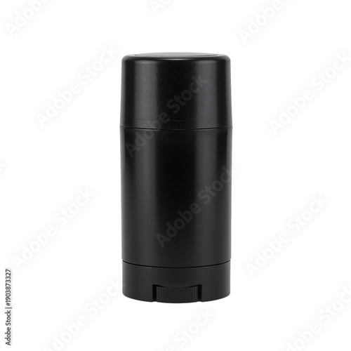 Black Stick Container Used for Various Personal Care Items in a Simple Design