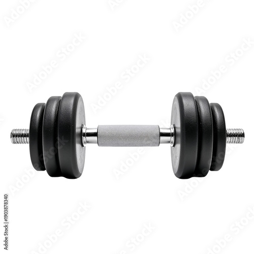 Weight Training Equipment Made of Metal for Strength Building Exercises in Gy...