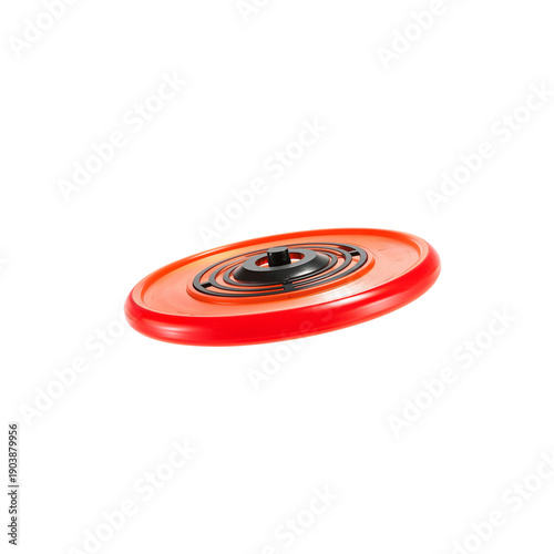 Disk Spins on a Table in a Bright Room During a Casual Setting With Friends G...