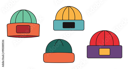 Beanies Line art color