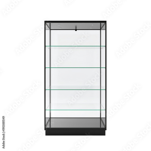 Display Cabinet for Storing Items in a Retail Setting or Home