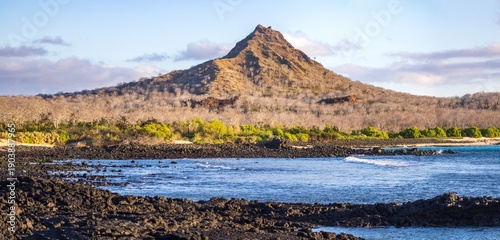 Dragon Hill, Santa Cruz, Galápagos Islands, Ecuador - panoramic
