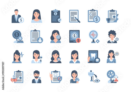 A modern illustration evoking financial planning and security, ideal for websites and marketing materials.