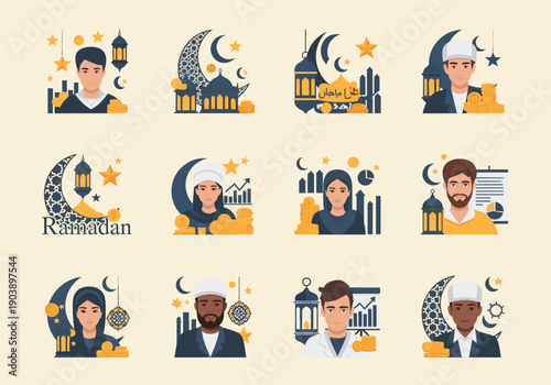 A confident woman symbolizes financial success with coins and a stable structure, ideal for business and finance content.