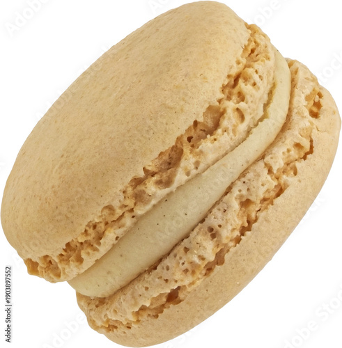 One macaron isolated