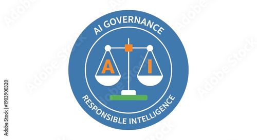 AI Governance Responsible Intelligence Logo.