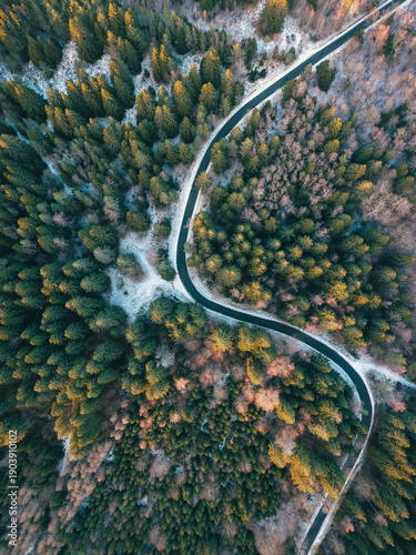 L'Auvergne et ses routes en hiver 