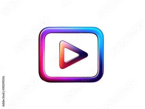 Free Download video icon isolated on a transparent background  - GFXLoad