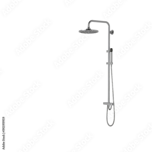 Modern Shower Design in a Clean Bathroom Setting for Effective Daily Routines