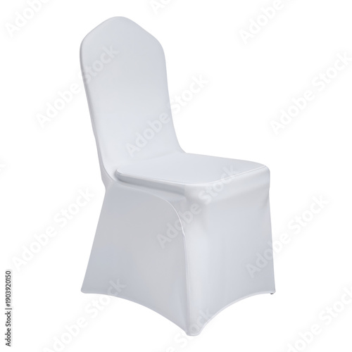 White Plastic Chair Placed on a Solid Surface for Seating in Various Settings