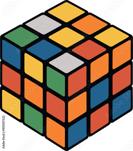 Calendar Page with Event Markers in a Minimalist Outline Style Black and White Vector