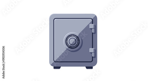 Secure Metal Safe with Combination Lock