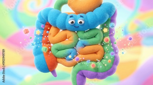 Enhancing nutrient absorption in digestive health animated educational video colorful environment engaging viewpoint