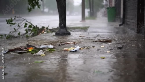 Water overflow during storm conditions