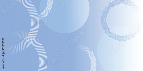 Abstract blue background with soft gradients and circular line patterns, modern and clean design ideal for technology, business, or presentation use eps 10