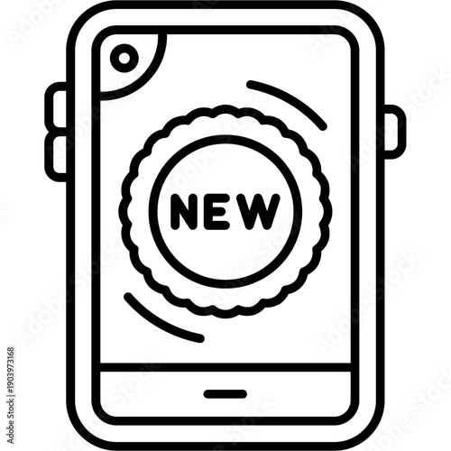 New arrival Outline Icon