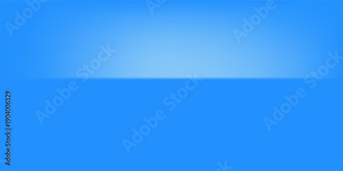 PrintBlue podium with elegant blue wave lines on the back for product presentation. Display of cosmetic products. Stage or podium.