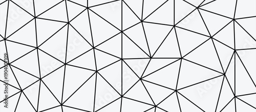 Triangular Mosaic Frame Photo Collage Layout for Website Banner and Social Media Content