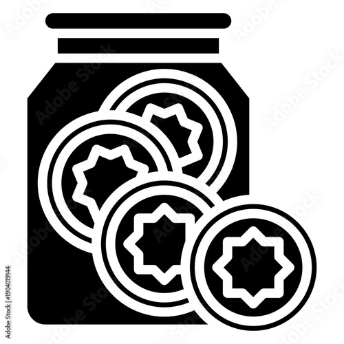 Charity Glyph Icon Mini Illustration, Use For Modern Concept, Print, Ui, Ux Kit, Web And App Development. Vector Related To Ramadan, Eid Al-Fitr, Eid Al-Adha And More