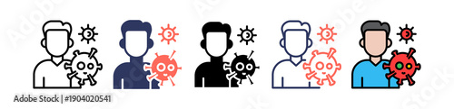 Autoimmune Disease multiple icon