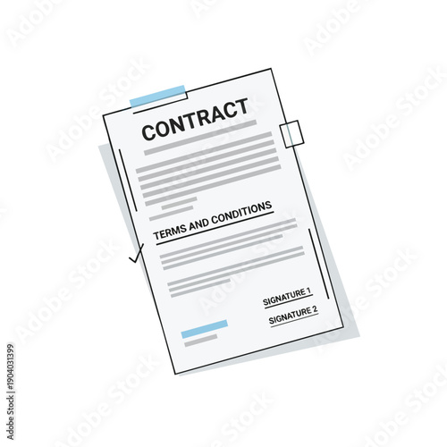 Contract Document with Terms and Conditions