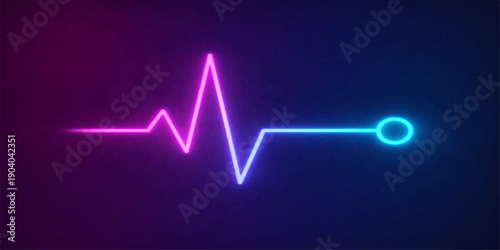 A digital medical illustration of a green EKG cardiogram wave on a monitor forming an abstract heart shape to represent a healthy pulse rate