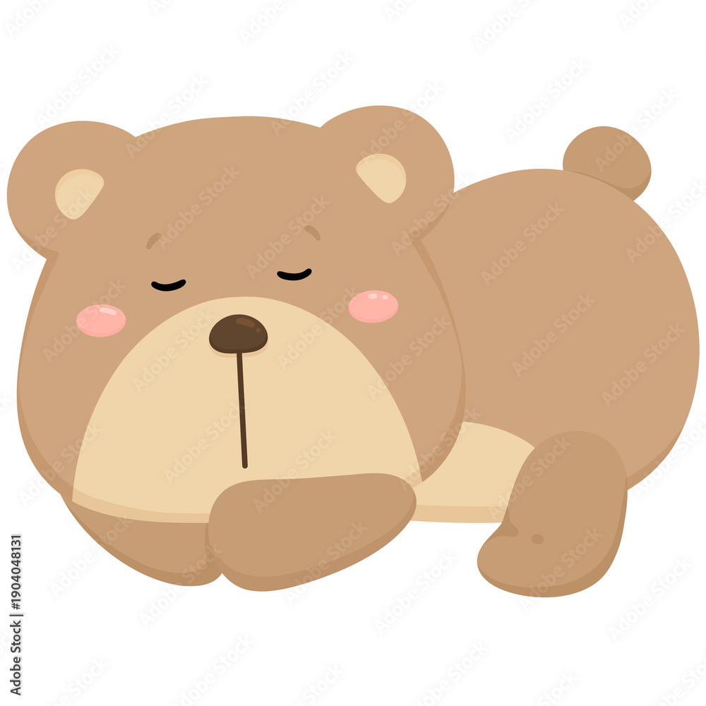 Fototapeta premium teddy bear cartoon