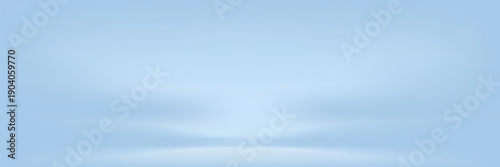 Blue studio room. Limbo light background. Abstract 3d backdrop for product presentation. Minimal wall scene. Showcase, promotion display. vector Eps 10