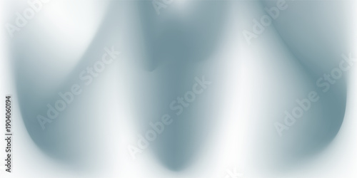 Shiny silver foil texture. Soft blue foil glass texture background. Abstract gradient bright light reflection and shiny rough texture surface. Glass effect background