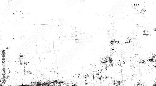 Grunge background of black and white. white concrete wall texture  grain dot white paper noise texture with distress effect vector illustration pattern background. Dirty or dust film grain speck grit 