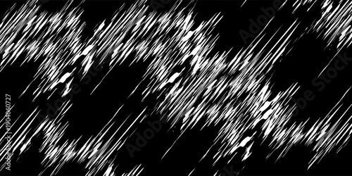 Grunge black texture on white background (Vector). Use for decoration, aging or old layer