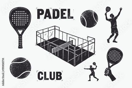 Vintage Hand Drawn Cocktail Collection: Set of Six Iconic Alcoholic Beverage Illustrations