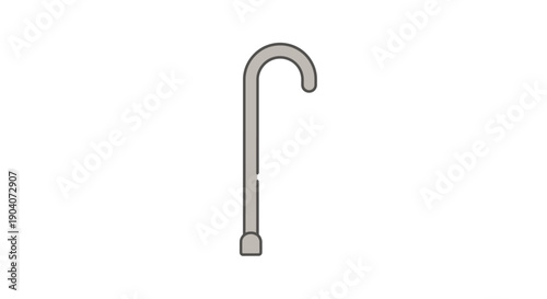 Simple Hospital Building Icon with Cross Symbol.