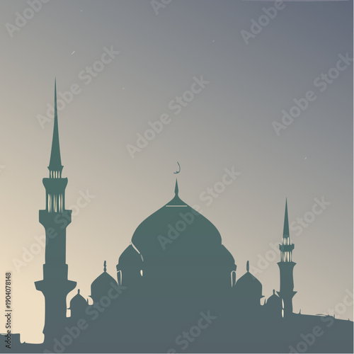 Minimalist set of three classic clock hands isolated on a white background.