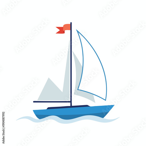 Sailboat on calm waters