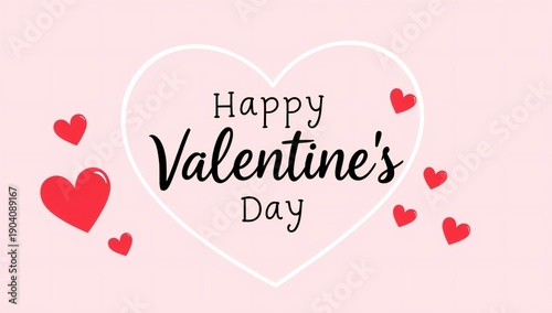 Happy valentine's day heart