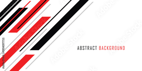 abstract black red diagonal line background. modern background. used for banner, poster.