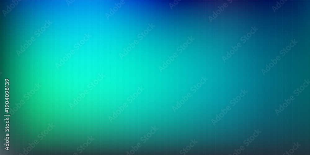 Obraz premium Futuristic neon texture with vibrant shades of blue wavy gradient and bright smooth fluted vertical lines. Bold dynamic design blending smooth tones and radiant colors and energy for modern visual art