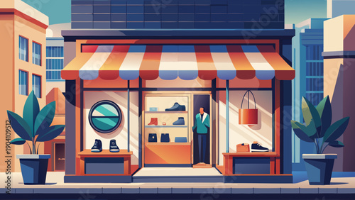 Modern co-working space with professionals collaborating in a bright environment.