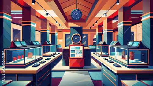 Elegant banquet hall with grand chandeliers and meticulously arranged dining tables.