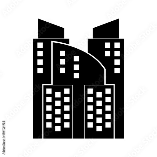 city ​​building illustration design