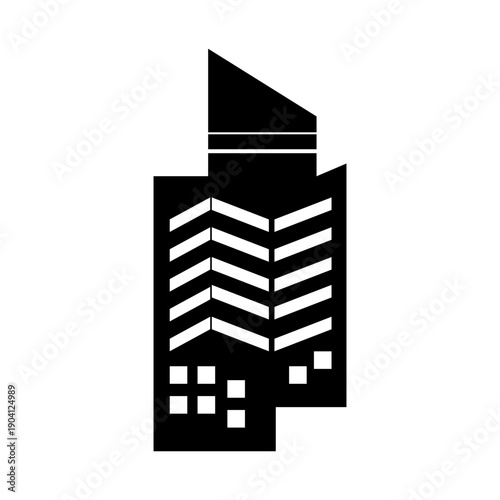 city ​​building illustration design
