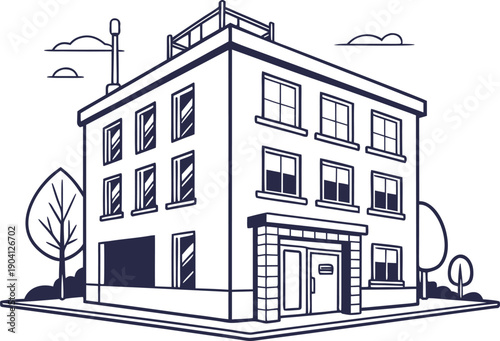 Office Building Icon Design. Modern Office Building Icon. Business Office Building Icon. Corporate Office Building Icon. City Office Building Icon. Office Tower Icon Design. Skyscraper Office Building