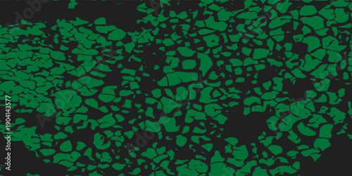 Minimalist Abstract Green Grunge Texture with ground cracks For Banner, Cover, and Flyer. grunge vector illustration