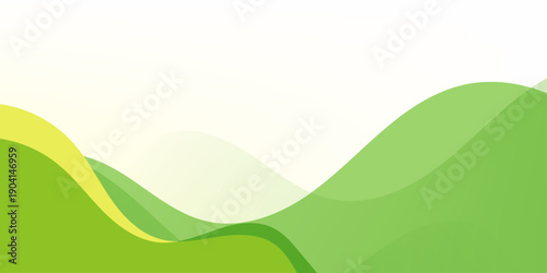 abstract fluid background with green and yellow color. homepage design. Suit for banner, web, brochure, pamflet, poster and presentation