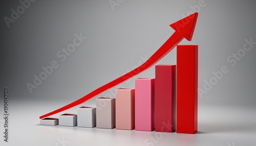 Rising Success: A dynamic bar graph illustrates business growth, its vibrant colors and upward trajectory symbolizing progress and achievement. Free Download Rising Success: A dynamic bar graph illustrates business growth, its vibrant colors and upward trajectory symbolizing progress and achievement. - GFXLoad
