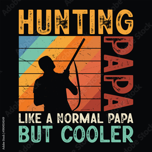 T-shirt design humorous graphic t-shirt design featuring a silhouette of a man holding a bow and arrow with a playful text about hunting.