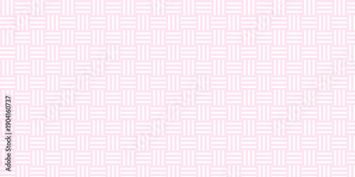 abstract pink square overlap ornament textile fabric transparent maze and line mosaic tile texture retro ornament vector background