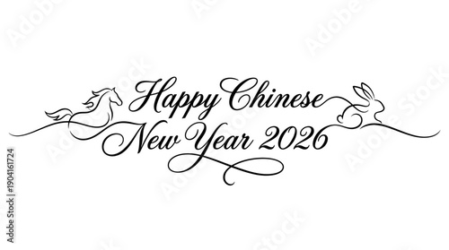 Graphic Design Featuring Rabbit and Horse Symbols